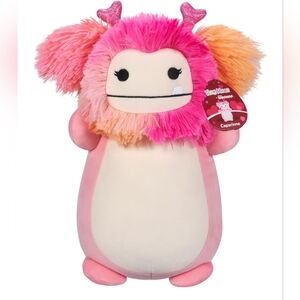 Squishmallows Caparinne Pink and Orange Small Pet‎ Toy